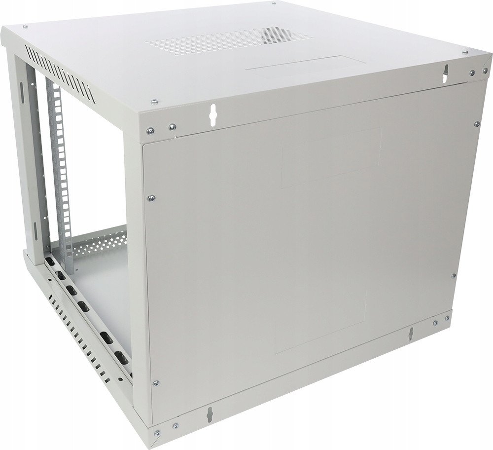 Kабинет рек пулсар RWA966 G, 9U 19\", 600x600 mm, сив