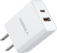 Karikues muri Veger VLS302U, 30W, PD QC3.0, i bardhë