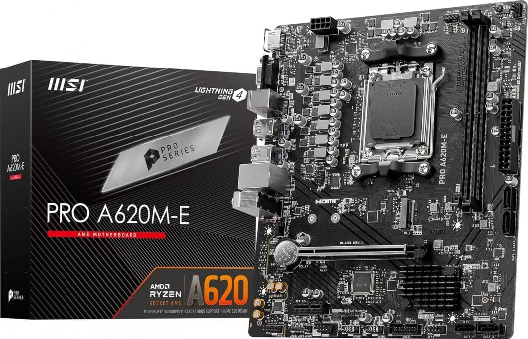 Pllakë amë MSI PRO A620M-E