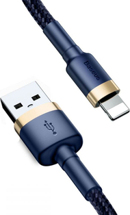 Кабел Baseus, USB-A,, 2 м, син