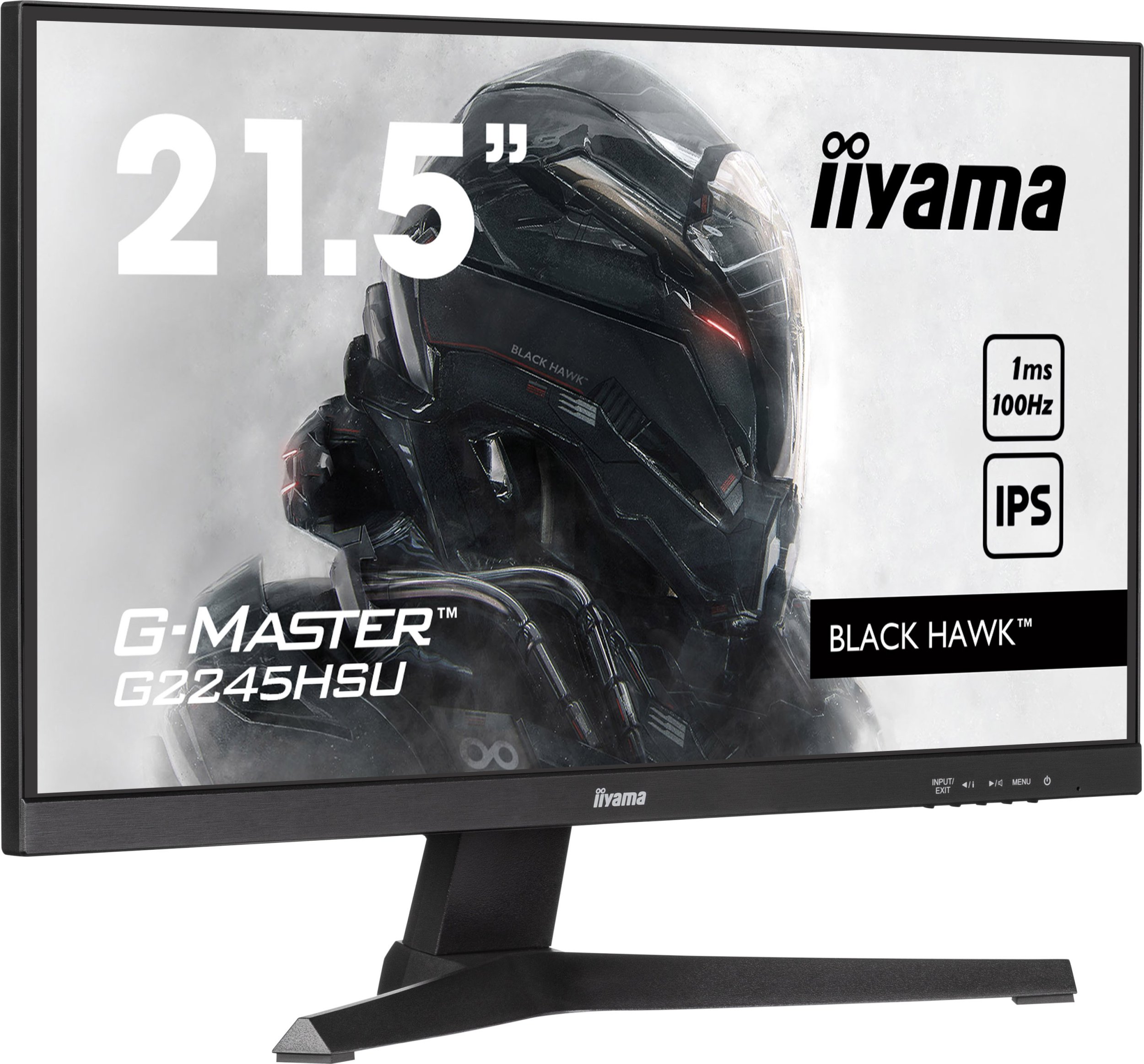 Гејминг монитор Iiyama G-MASTER G2245HSU-B2, 21.5\", Full HD, црн