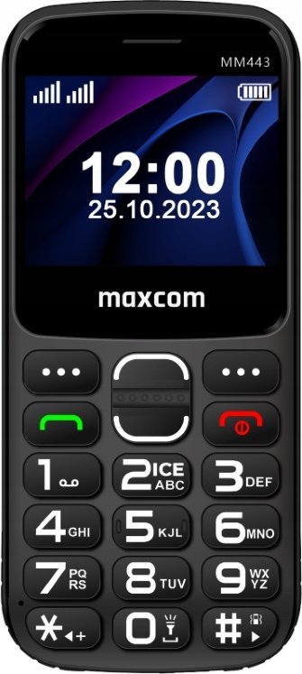 Telefoni Maxcom MM 443, 4G, Dual SIM, i zi