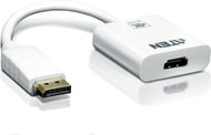 AV адаптер Aten VC986, DisplayPort во HDMI, 4K, бел