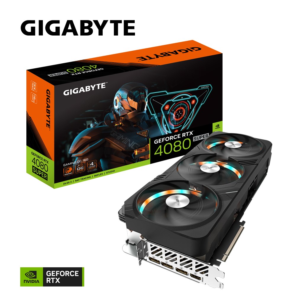 Kartë grafike GIGABYTE Gaming NVIDIA GeForce RTX 4080, OC, 16 GB GDDR6X