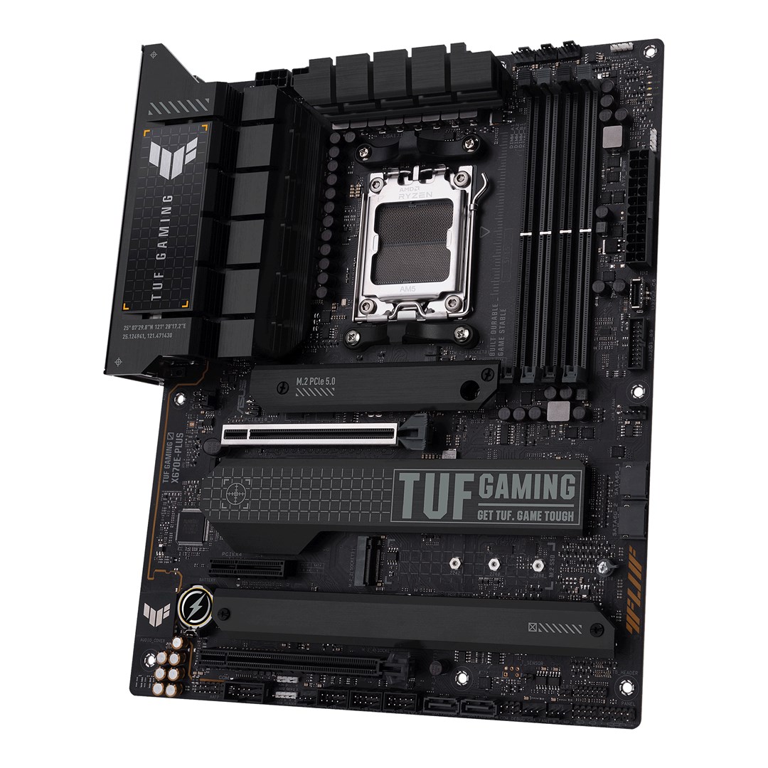 Pllakë amë ASUS TUF Gaming X670E-PLUS AMD X670 Socket AM5 ATX