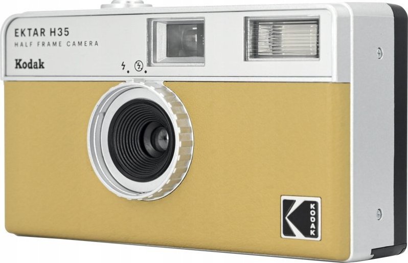 Aparat fotografik Kodak EKTAR H35, Half Frame, film 35mm, i verdhë
