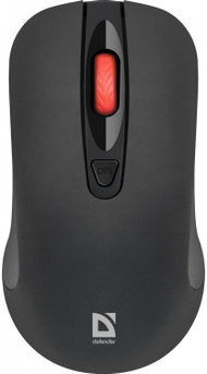 Maus Defender Nexus MS-195, pa kabëll, 1600 DPI, i zi