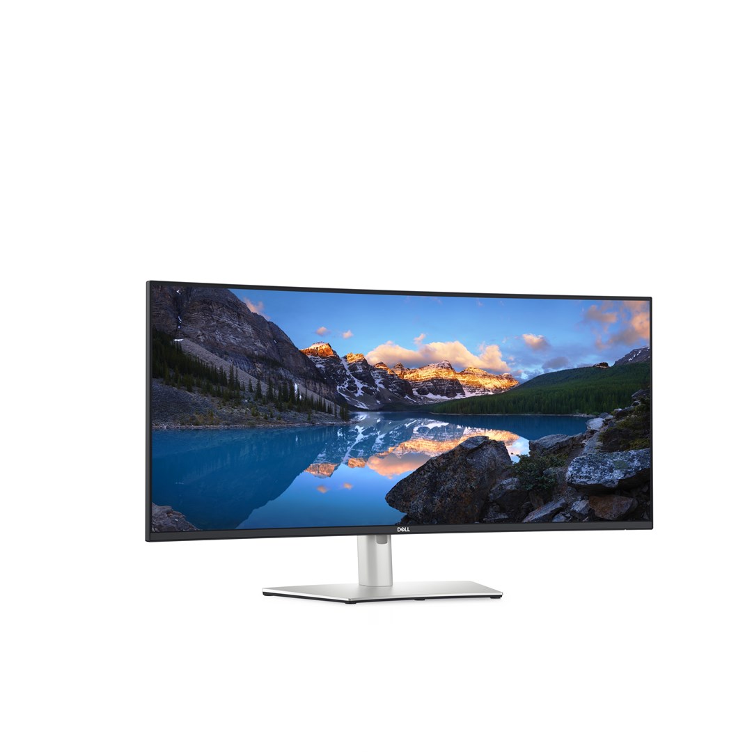 Монитор DELL UltraSharp U3824DW, 37.5\", WQHD+, 8ms, сребрен