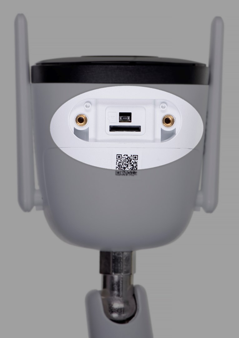 Kamerë sigurie IMOU Bullet 2E 4MP, Wi-Fi, e bardhë