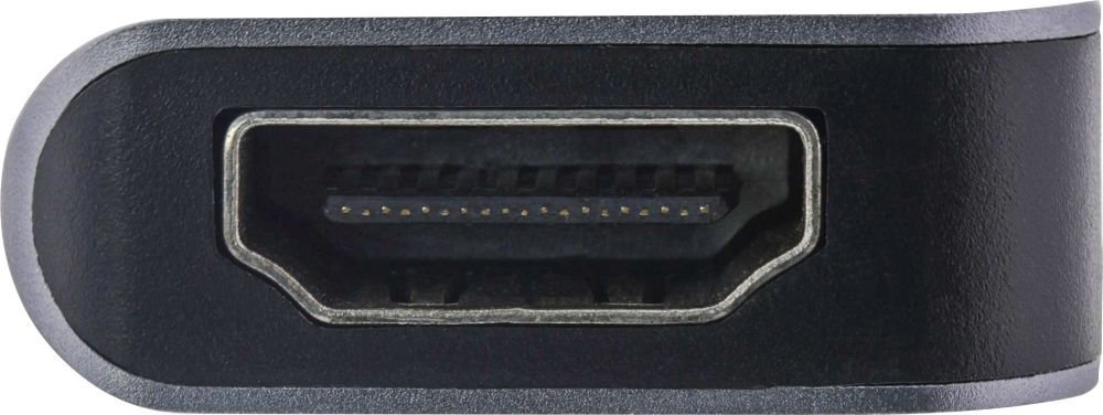 Hub USB InLine Multihub, USB 3.2 Gen 1, HDMI 4K, USB Type C, gri