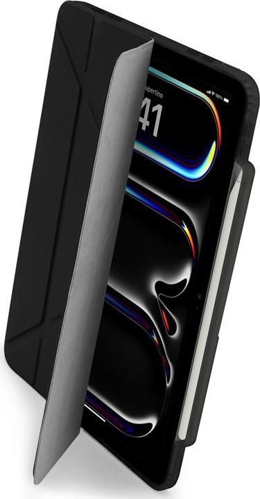 Këllëf tabletë Pipetto Origami No3, për iPad Pro 11" 2024, me mbajtëse, i zi