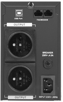 UPS Armac Pure Sine Wave Office, 650VA, LCD, i zi