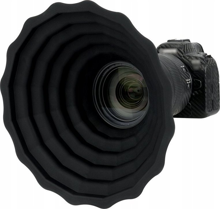 Hood objektivi JJC LH-ARLII, për lente 73-88 mm, i zi