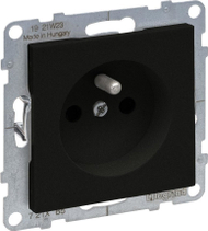 Prizë Legrand SUNO 2P+E, 16A, 250V, e zezë