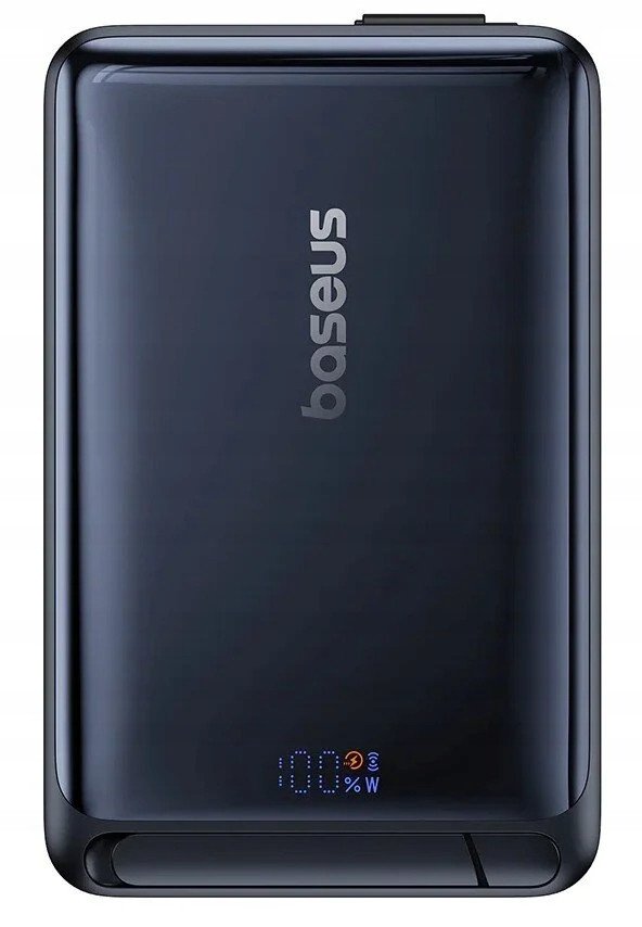 Karikues portativ Baseus Nomos Qi2 Magnetic, 10000mAh, 45W, i zi