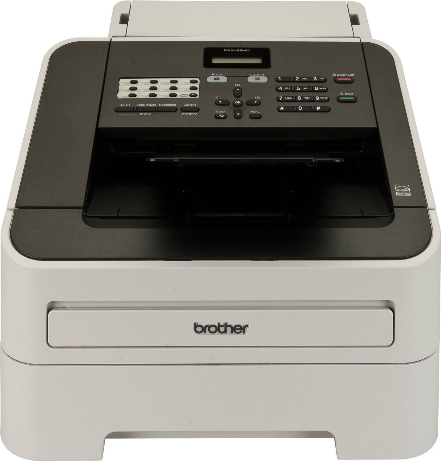 Pajisje multifunksionale Brother Fax-2840, 20 cpm, 250 fletë, gri