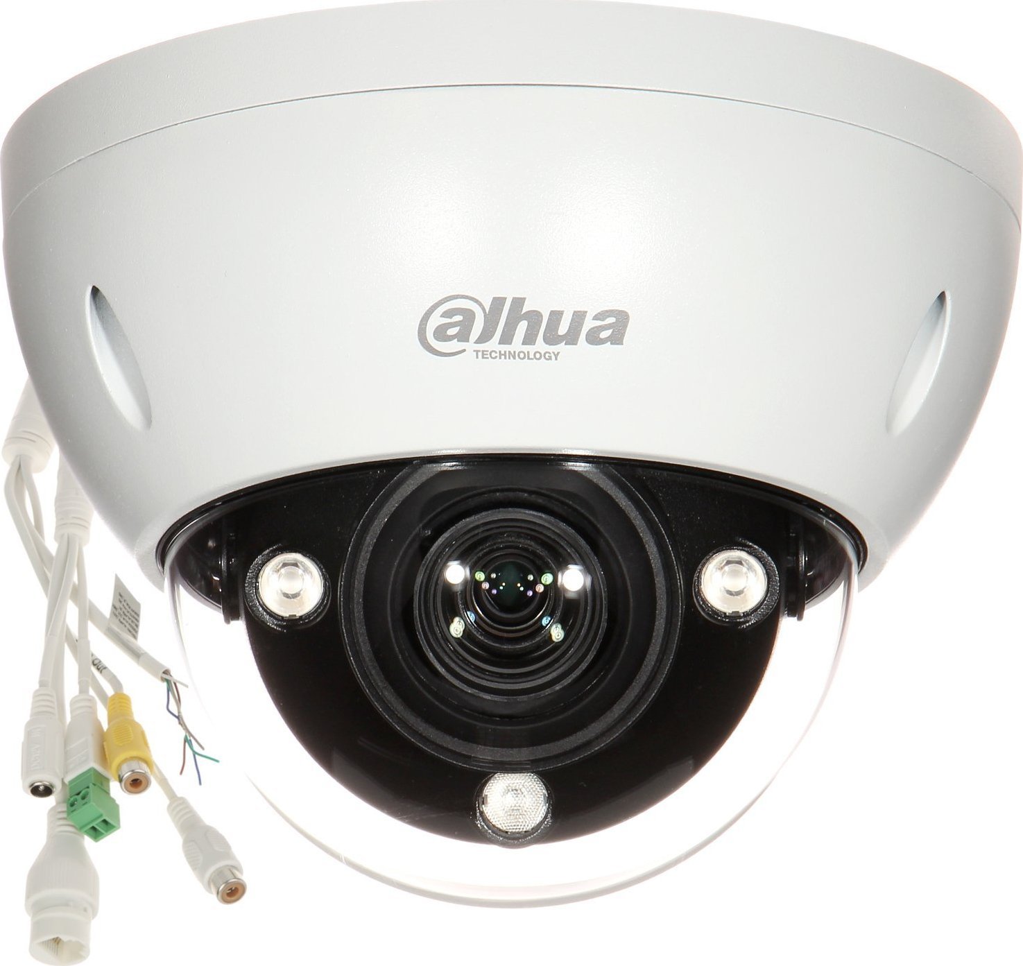 Kamerë IP Dahua IPC-HDBW5442E-ZE WizMind, 4 Mpx, lente motozoom 2.7–12 mm, e bardhë