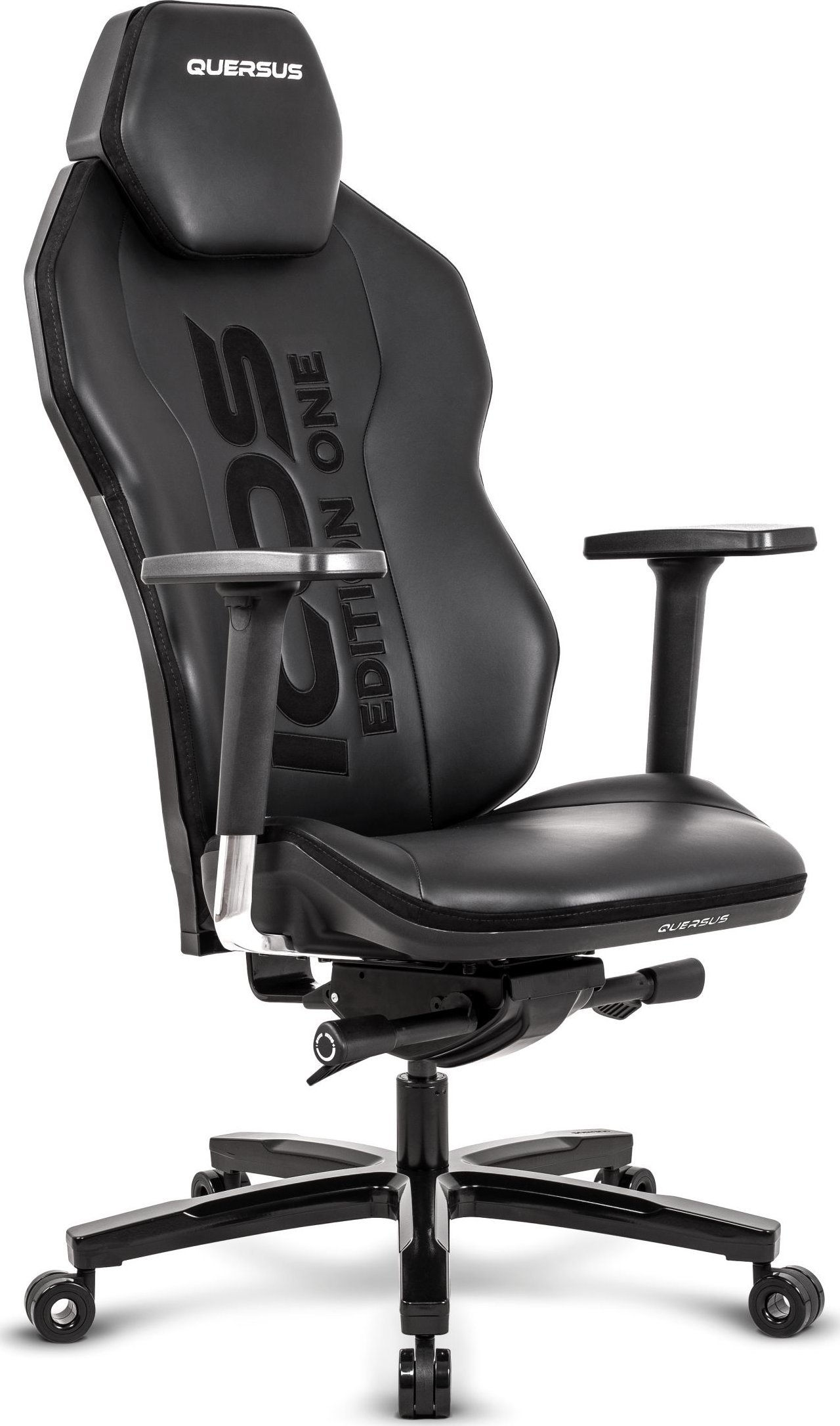 Karrige gaming QUERSUS ICOS UHL, mekanizëm synchro, mbështetëse koke, e zezë