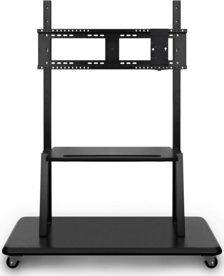 Karrocë mbajtëse Viewsonic VB-STND-001-2C, për ekrane 55"-86", rrota, e zezë