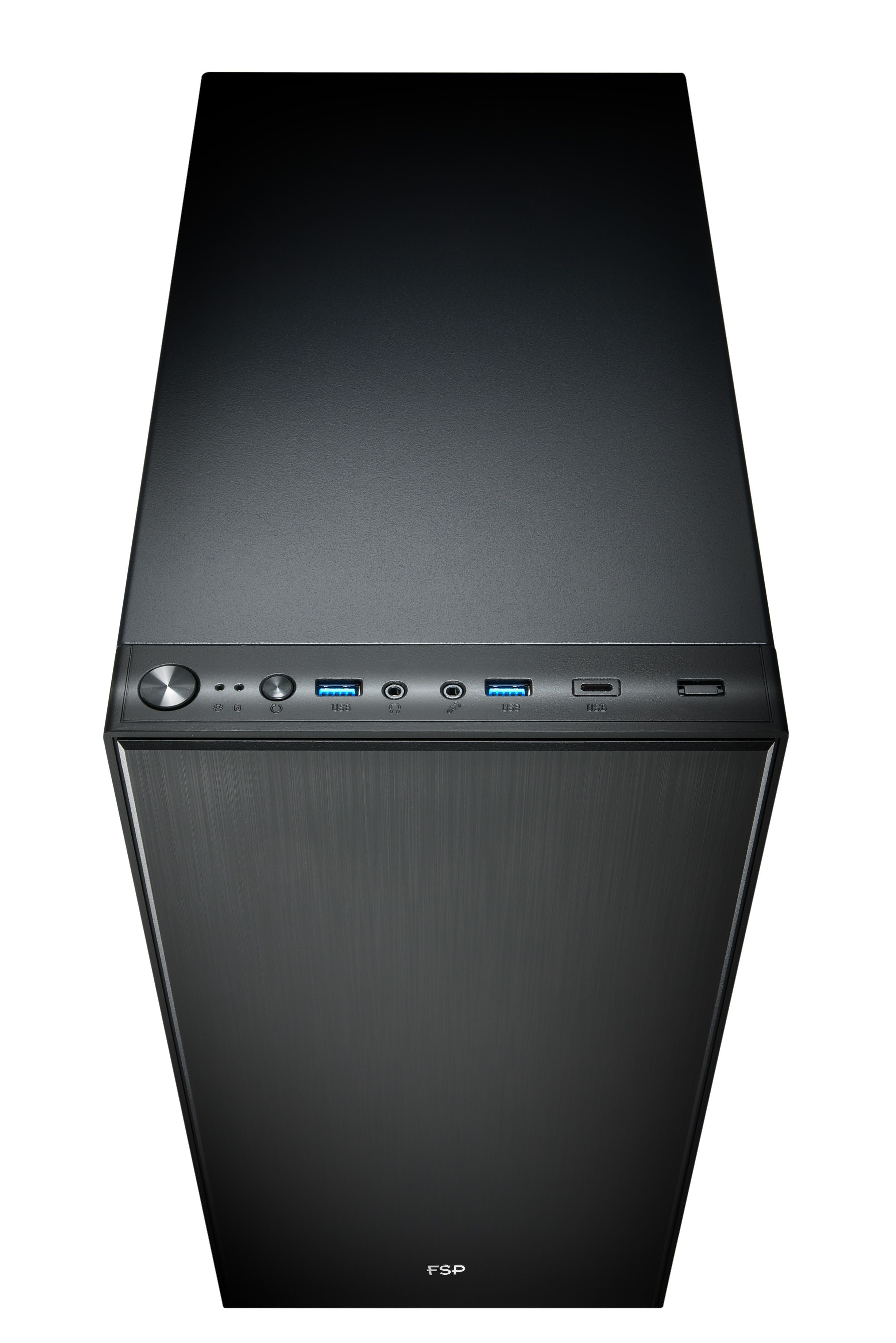 Kasë FSP CMT223S Silent, Mid Tower, e zezë