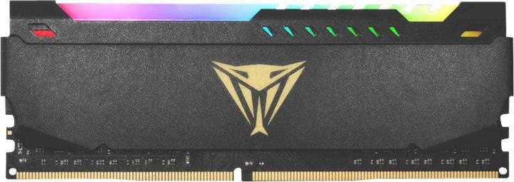 Memorie Patriot Viper Steel RGB, DDR4, 8 GB, 3200 MHz, CL18, PVSR48G320C8