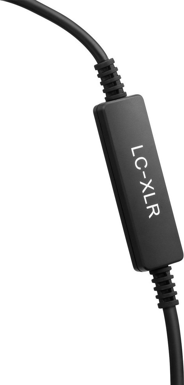 Kabllo mikrofonike Saramonic LC-XLR, XLR femër në Lightning, 6m, e zezë