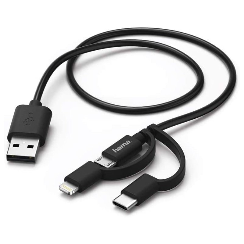 HAMA 3-in-1 Micro USB Cable