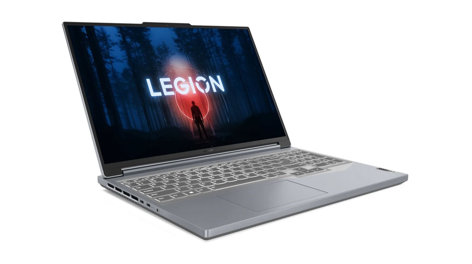 Laptop Lenovo Legion Slim, 16", AMD Ryzen 5 7640HS, 16 GB RAM, 512 GB SSD, NVIDIA GeForce RTX 4050, i hirtë