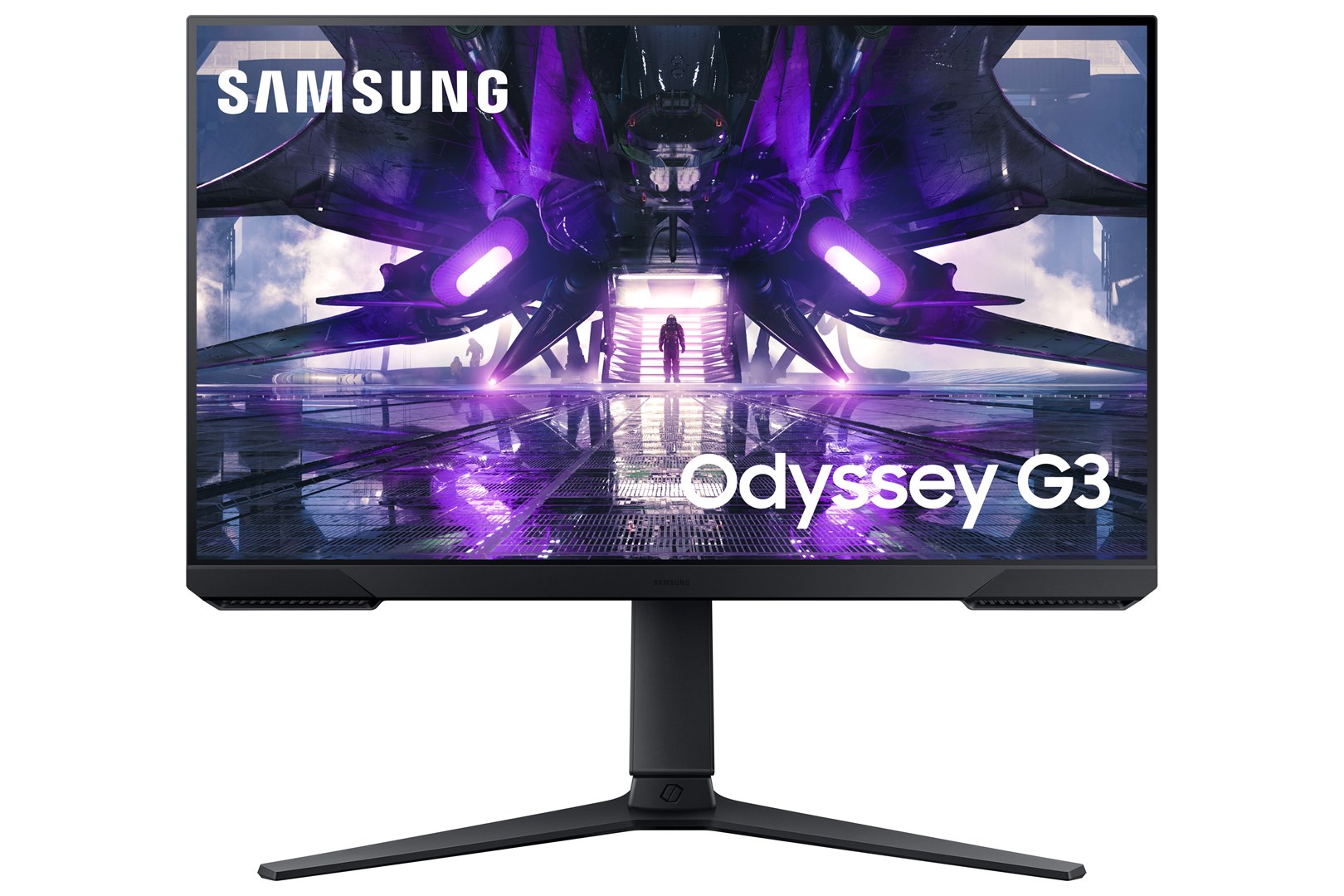 Monitor Samsung S24AG320NU, 24", 1920 x 1080, Full HD, 165 Hz, i zi