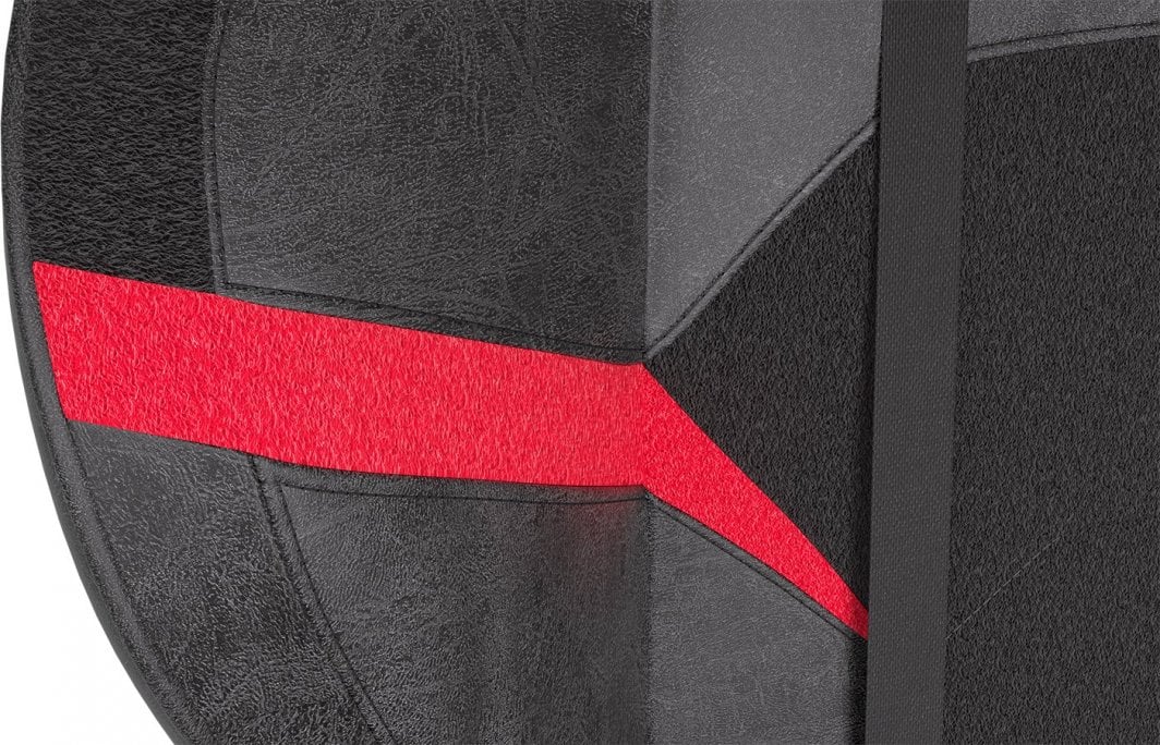 Стол за игри Endorfy Scrim RD (EY8A002), 128x74x69 cm, капацитет од 120 kg, црвено/црно