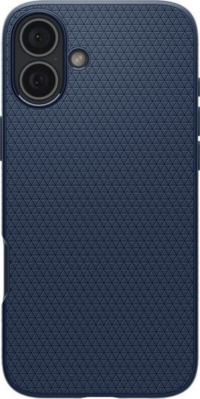 Mbështjellës telefoni Spigen Liquid Air, iPhone 16, TPU, blu navy