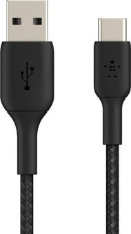 Кабел Belkin USB-A кон USB-C, 2m, црн