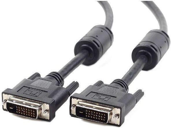 Kabllo Gembird DVI-D - DVI-D, 3m, e zezë