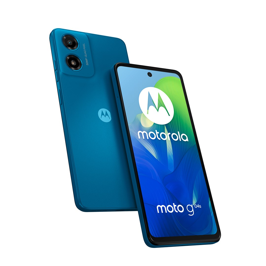 Celular Motorola Moto G04s, 6.56", 64GB, 4GB RAM, i kaltër
