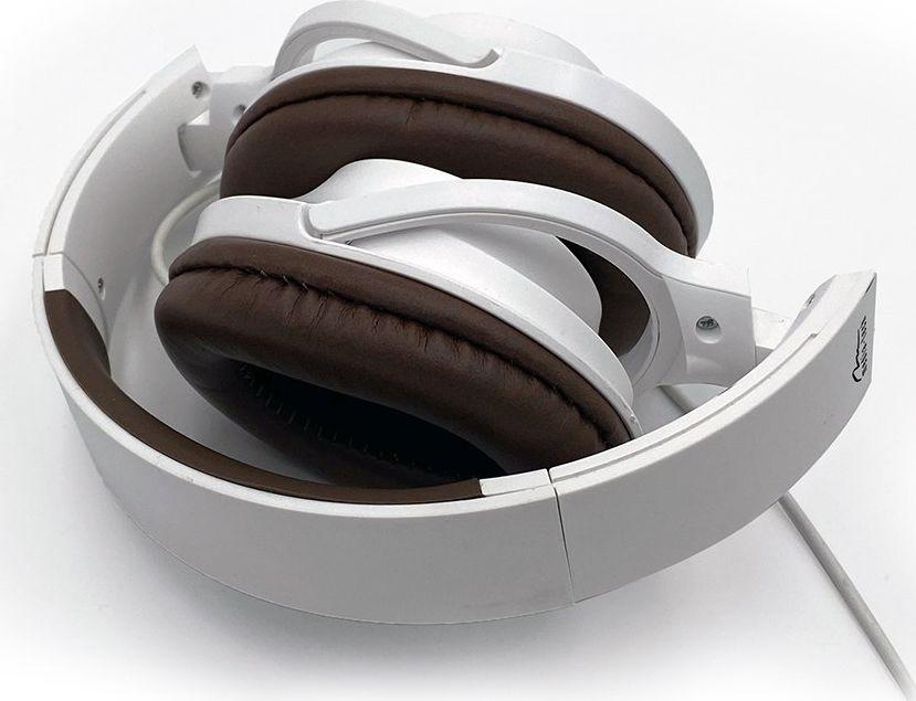 Kufje Media-Tech Delphini, 3.5mm, të bardha