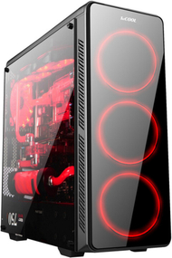 Kasë 1stCool Gamer 3, USB 3.0, e zezë