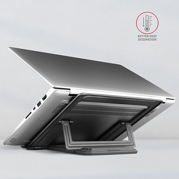 Mbajtëse Axagon për laptop 10-16", alumin