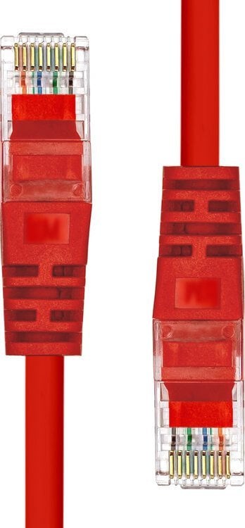 Мрежен кабел ProXtend CAT5e, U UTP, 25 cm, црвен