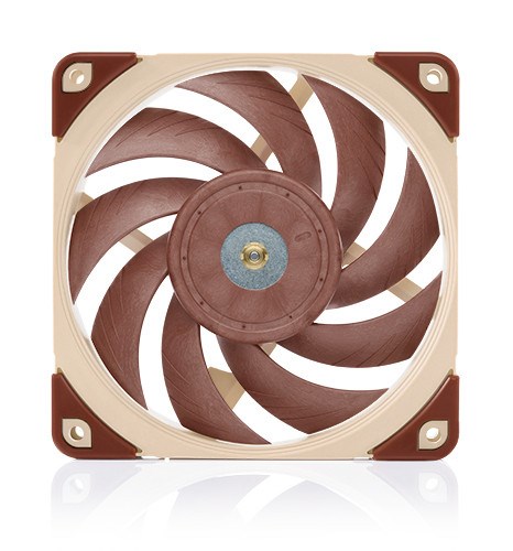 Ftohës Noctua NF A12x25 PWM, 12 cm, i kuq / bezhë