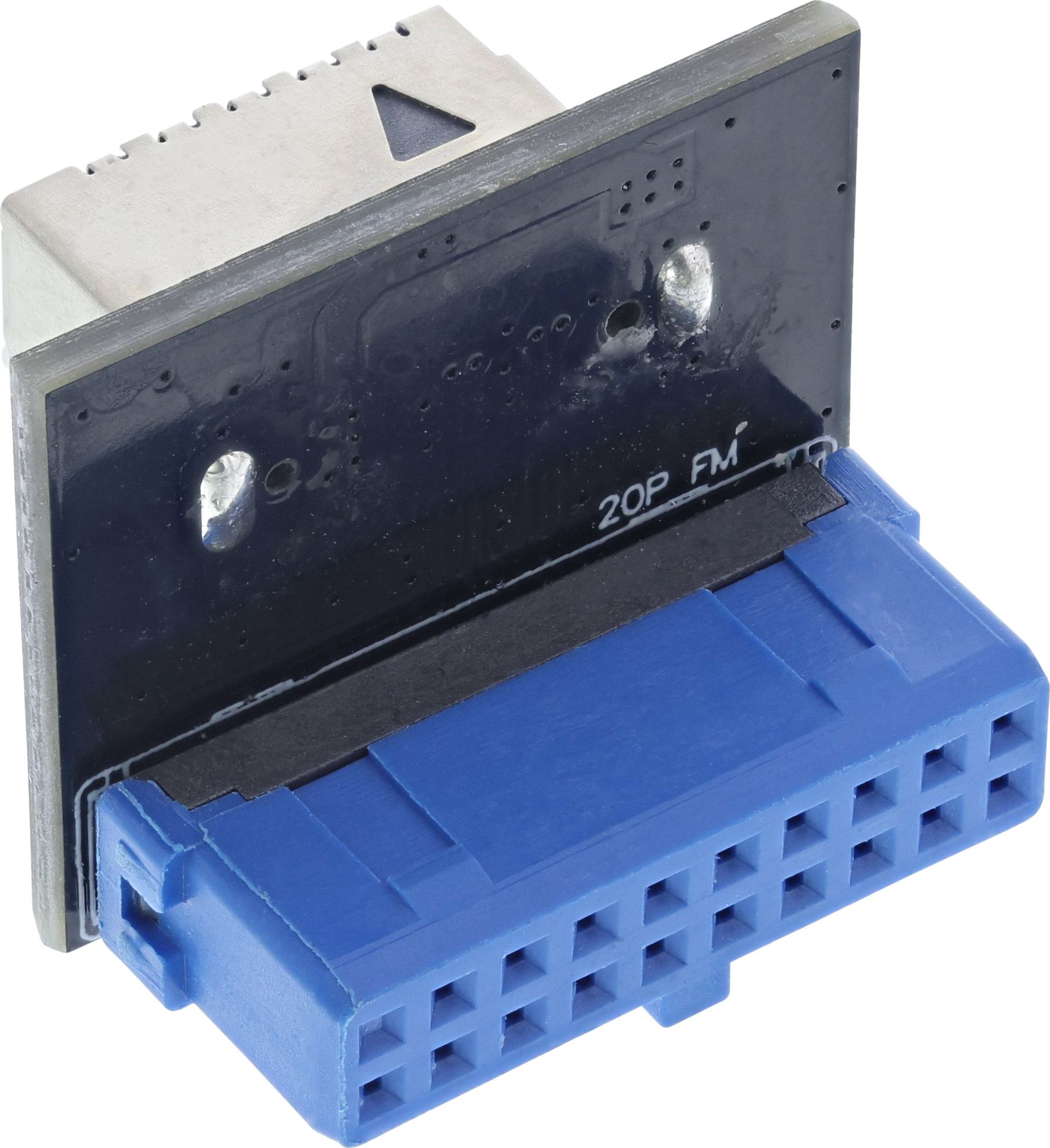 Adapter i brendshëm InLine 33446E, USB 3.0 në USB 3.1 Key A, 5 Gb/s