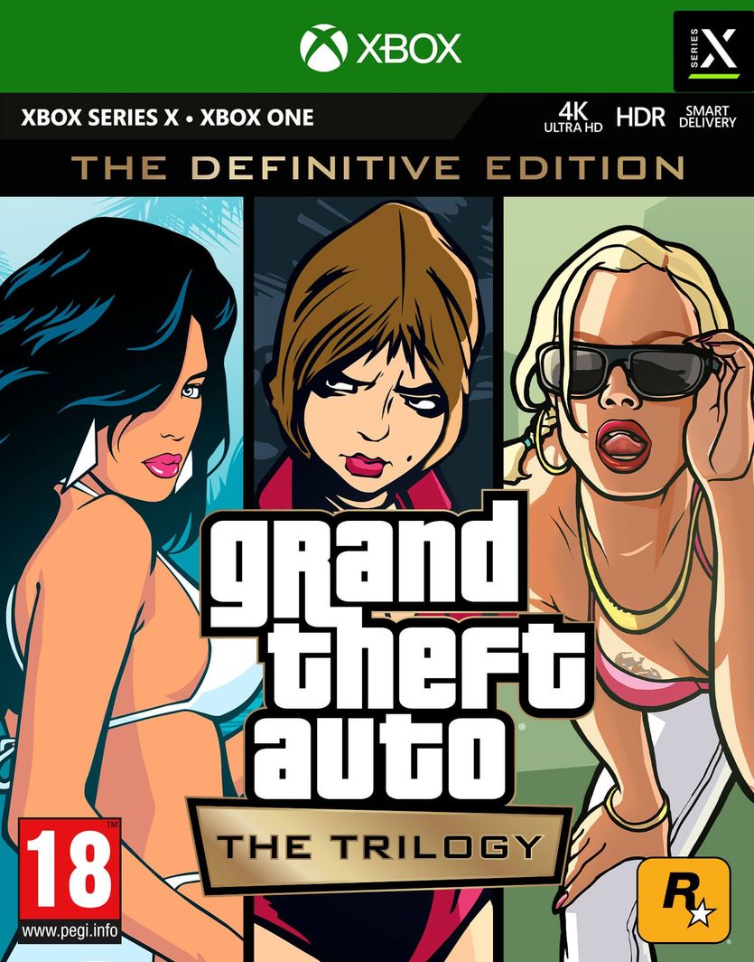 Videolojë Rockstar Games Grand Theft Auto: The Trilogy - The Definitive Edition Xbox One • Xbox Series X