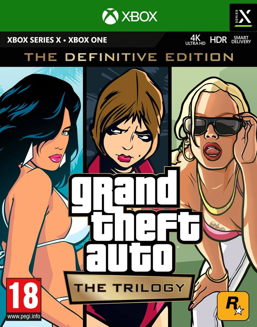 Videolojë Rockstar Games Grand Theft Auto: The Trilogy - The Definitive Edition Xbox One • Xbox Series X