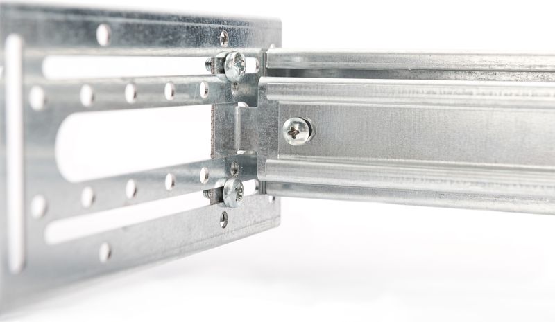 Kllapë montimi për kabinet Digitus DN-19-DIN-4U, 19", 4U, metalike