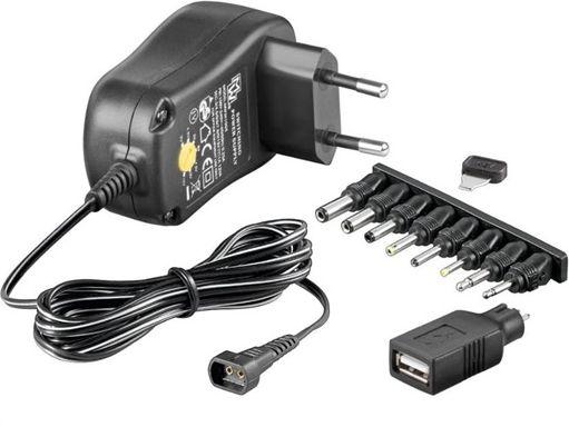 Karikues PremiumCord 230V/3-12V DC, 300mA, i zi