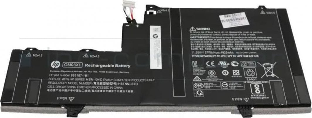 Замена батерија за лаптоп HP, 4935mAh, 11.55V