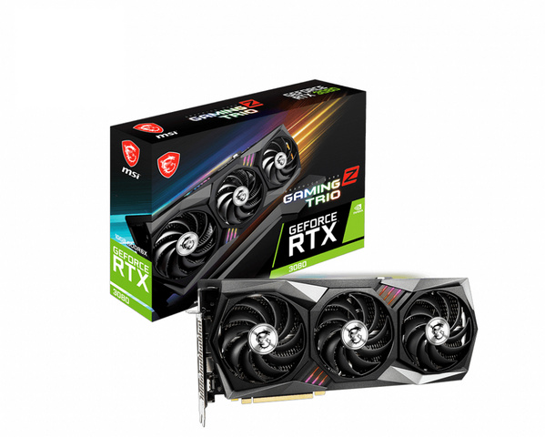 Kartelë grafike MSI RTX 3080 GAMING Z TRIO 10G LHR NVIDIA GeForce RTX 3080 10 GB GDDR6X