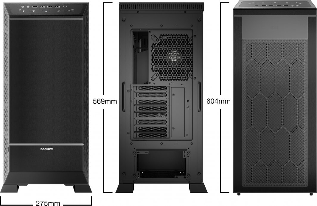 Kasë be quiet! Dark Base Pro 901, Full Tower
