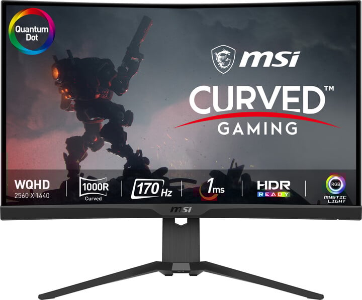 Monitor MSI Gaming MAG 275CQRF-QD, 27", QHD