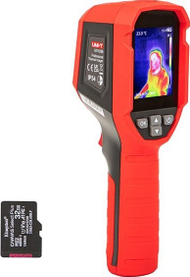 Рачна термална камера Uni-T UTi120S, екран 2.4", 32GB, црвена