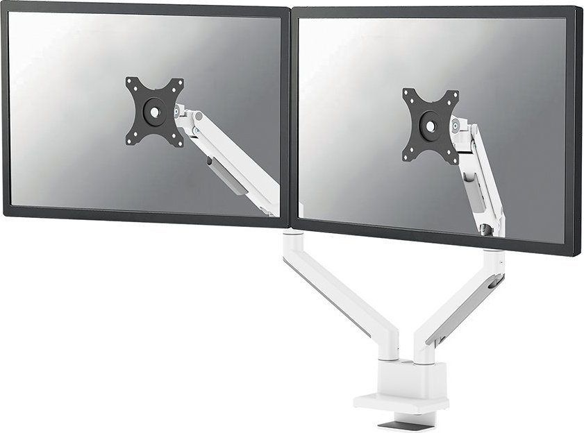 Krah monitori Neomounts DS70-250WH2, për 2 monitorë 17-32", mekanizëm me gaz, i bardhë